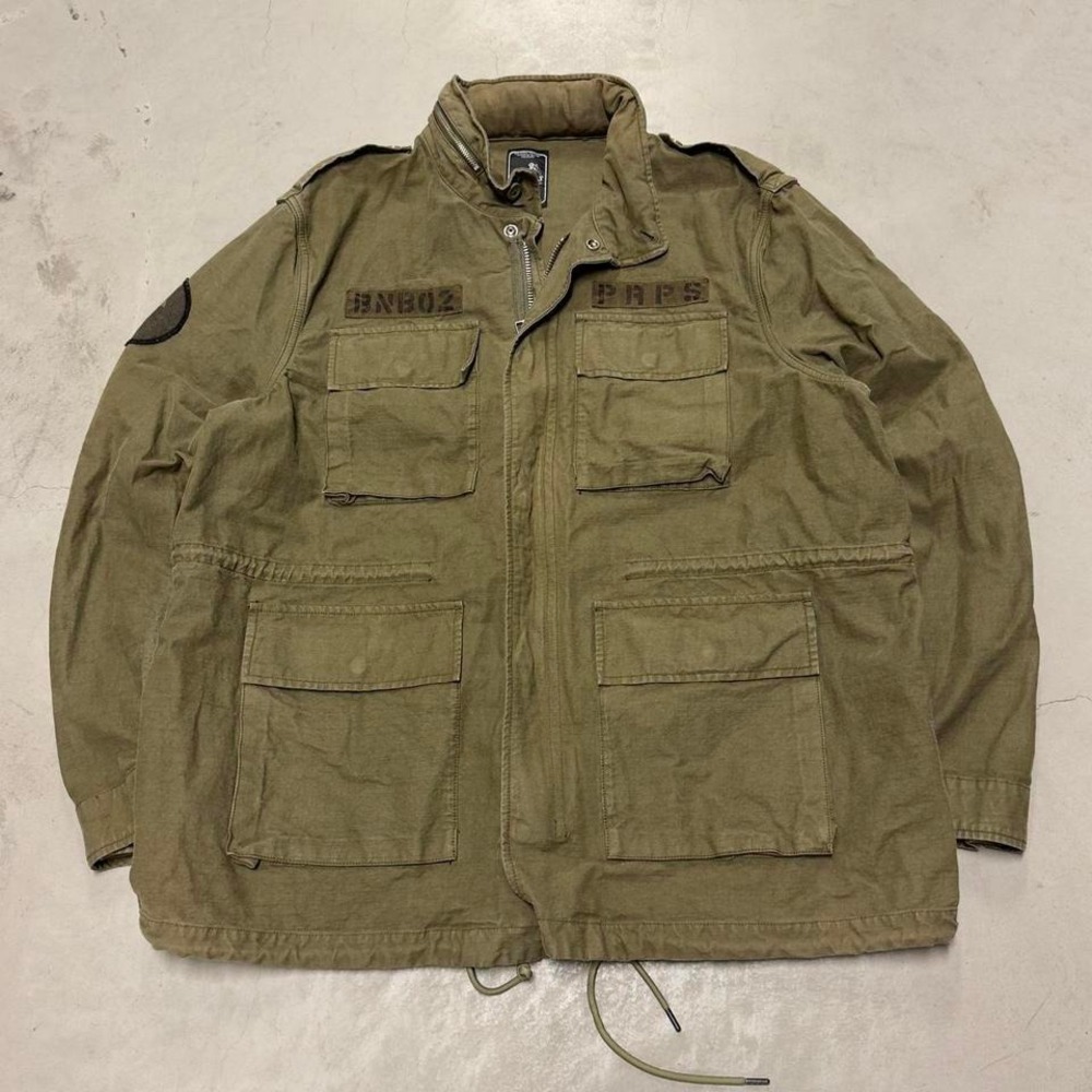PRPS Olive green m65 military jacket size xxl